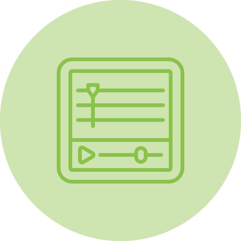 Timeline Vector Icon