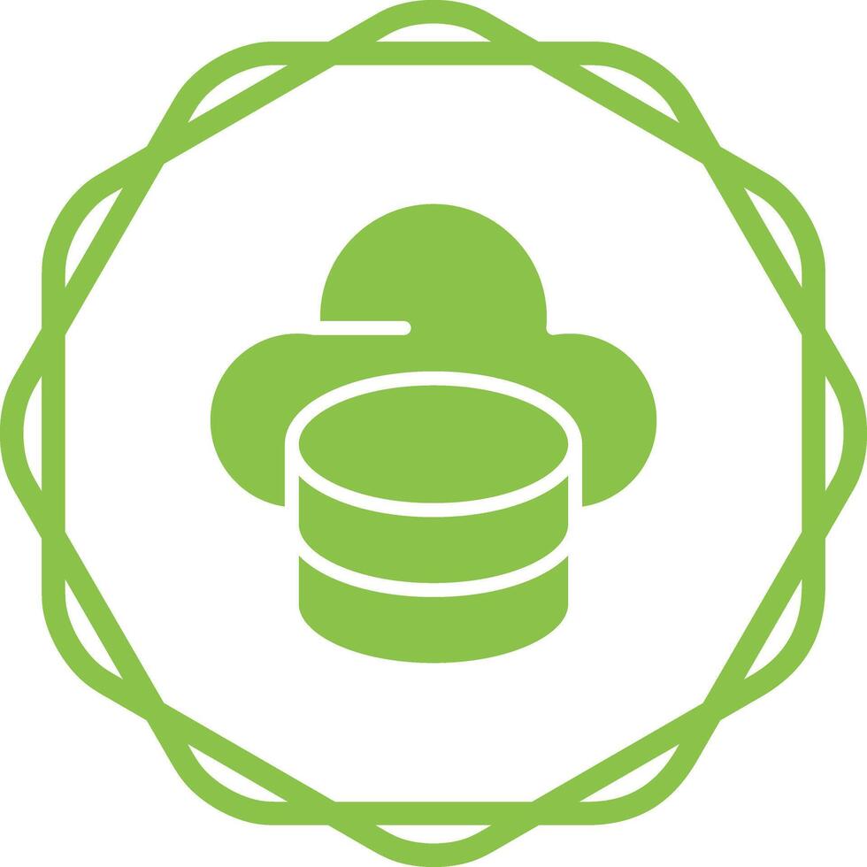MySQL Hosting Vector Icon