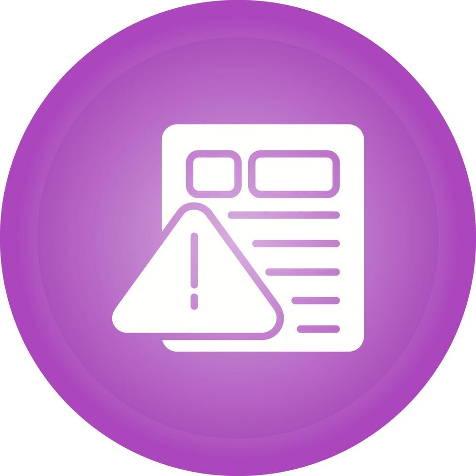 Document Vector Icon