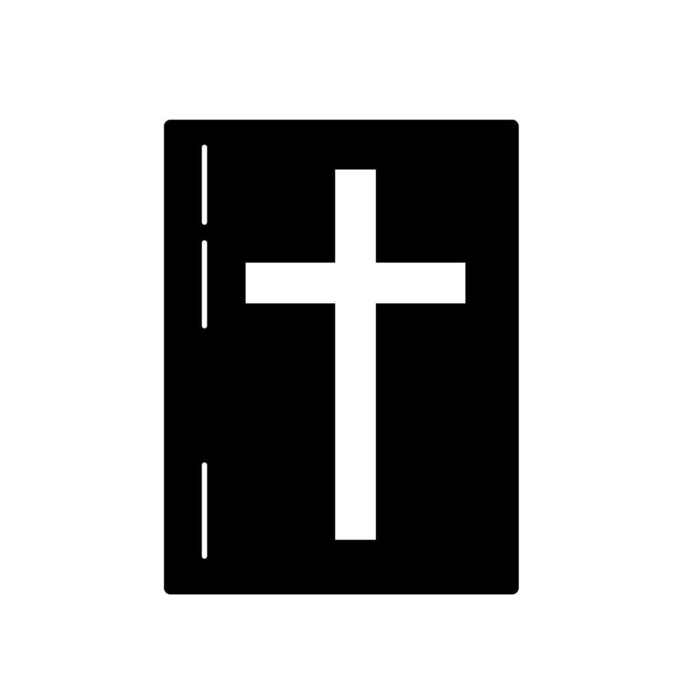 Bible icon vector. Religion illustration sign. Faith symbol or logo. vector