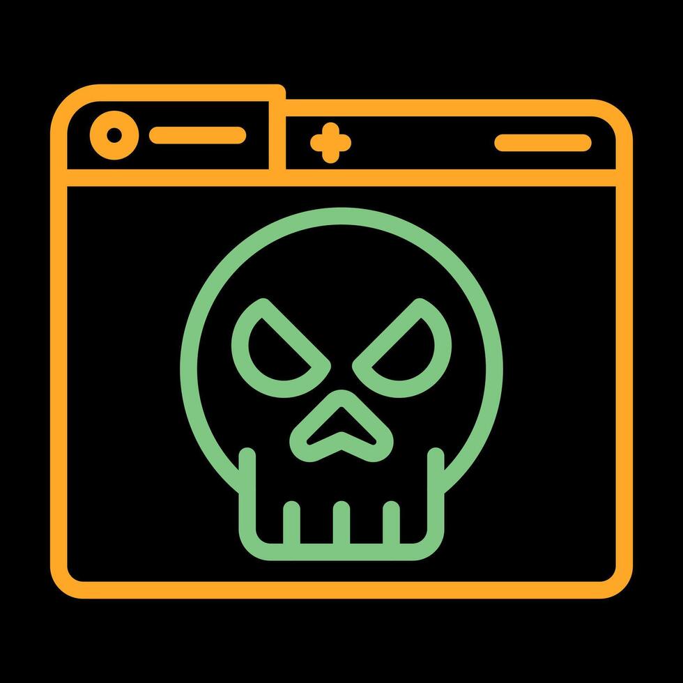 Dark Web Vector Icon