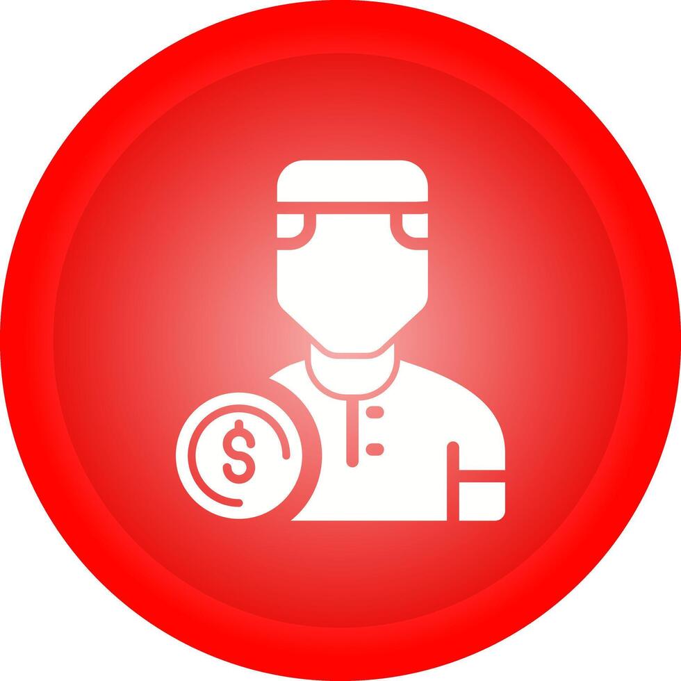 Finanzas gerente vector icono