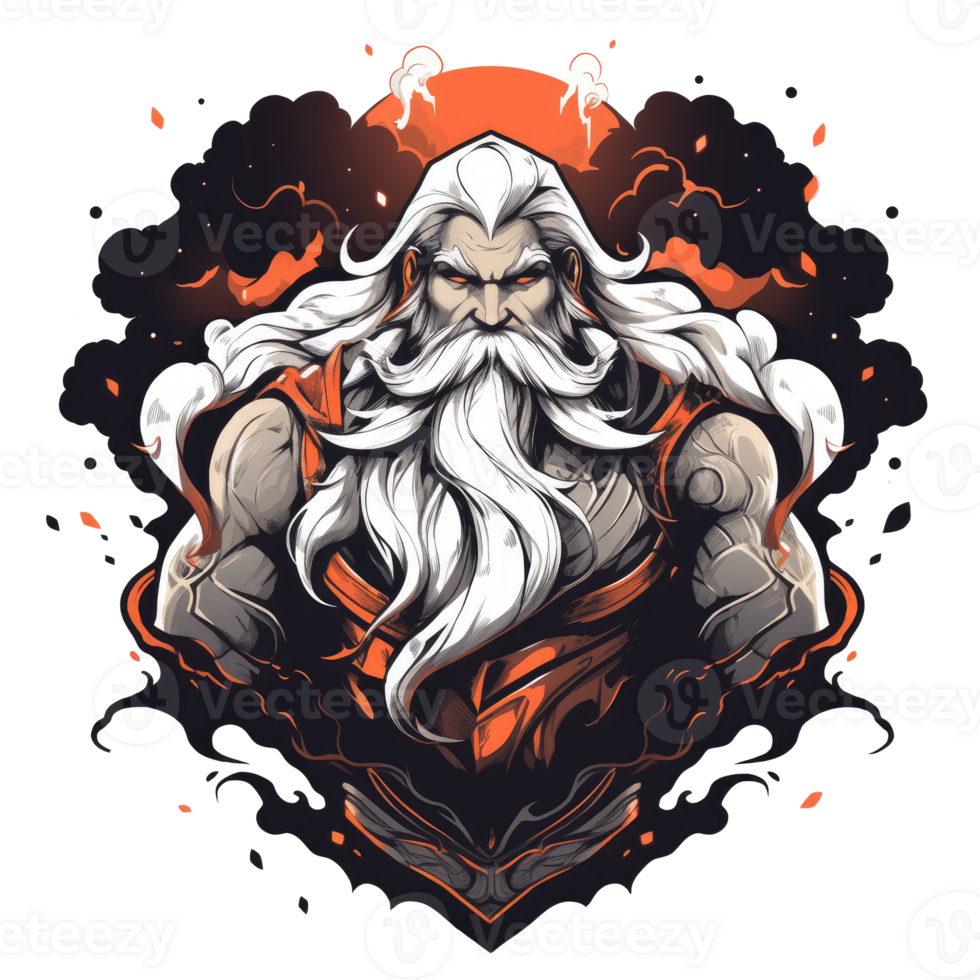 ai genererad de kraft av zeus png