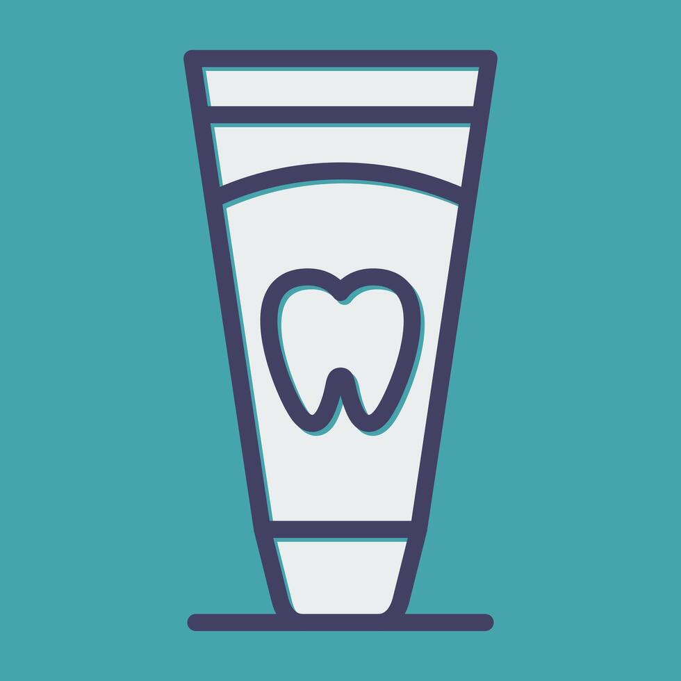 Toothpaste Vector Icon
