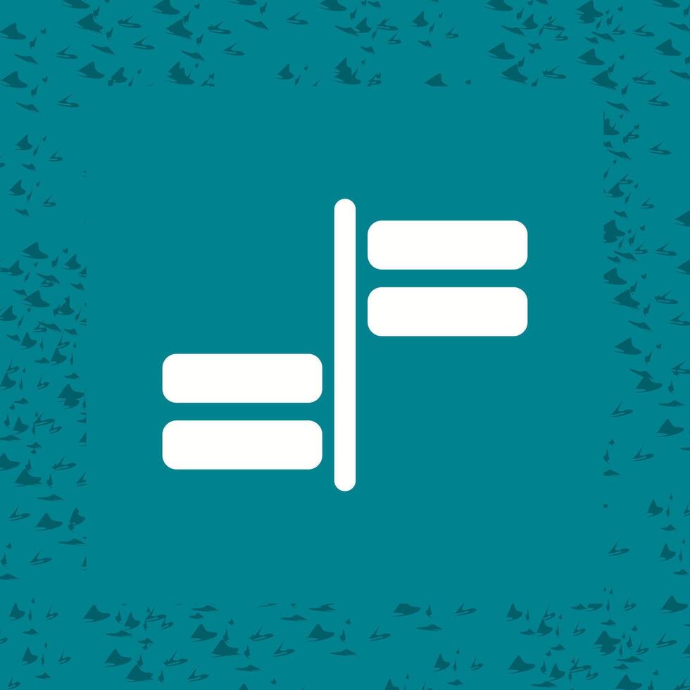 Horizontal Alignment Vector Icon