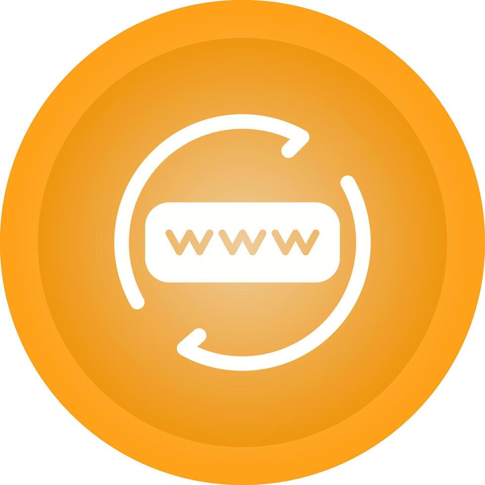 Domain Renewal Vector Icon