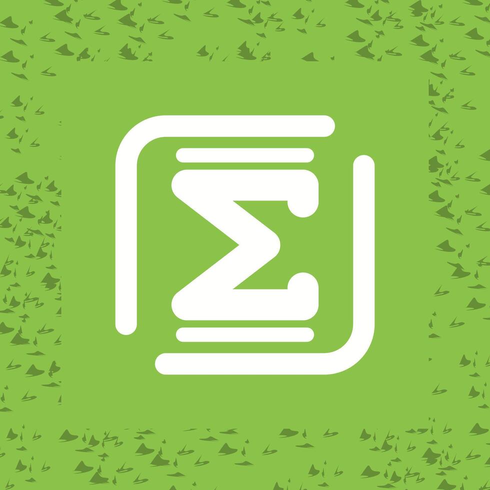 Summation Vector Icon