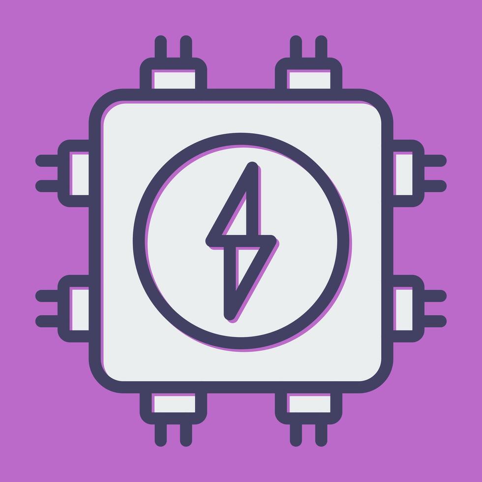 Junction Box Vector Icon