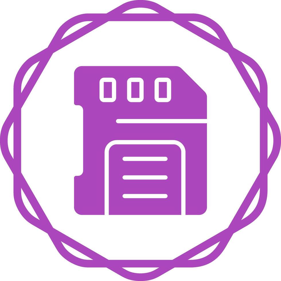 Sd Card Vector Icon