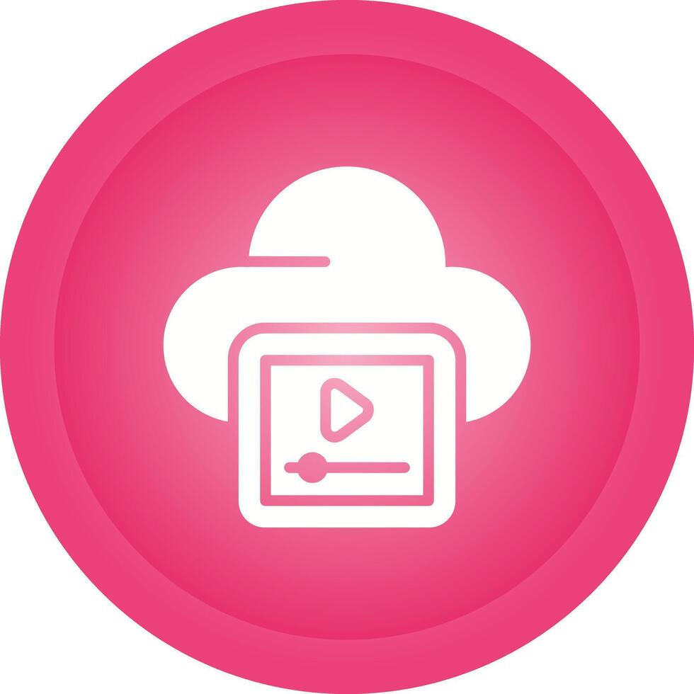 Video Hosting Vector Icon
