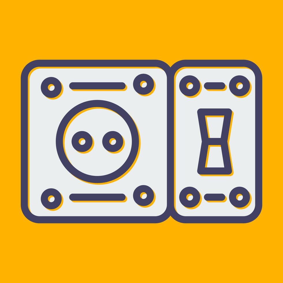 GFCI Outlet Vector Icon
