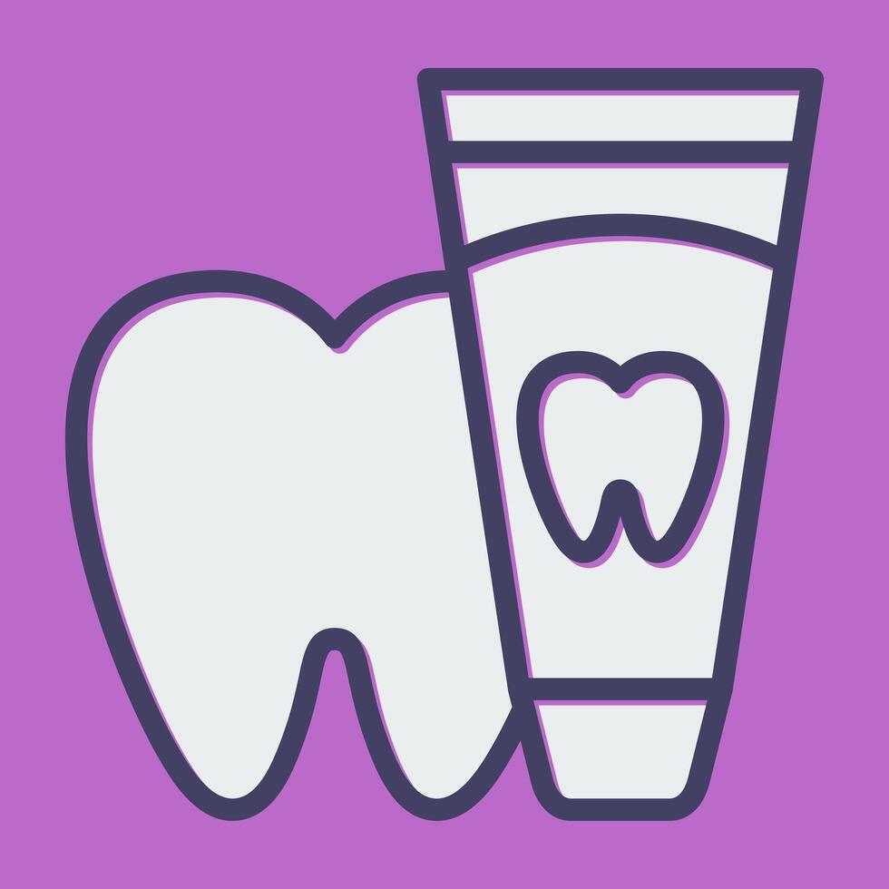 Toothpaste Vector Icon