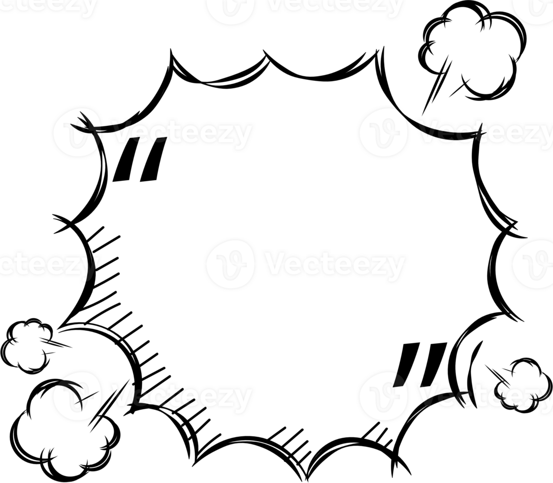 Black and white speech bubble balloon with quotation marks, icon sticker memo keyword planner text box banner, flat png transparent element design