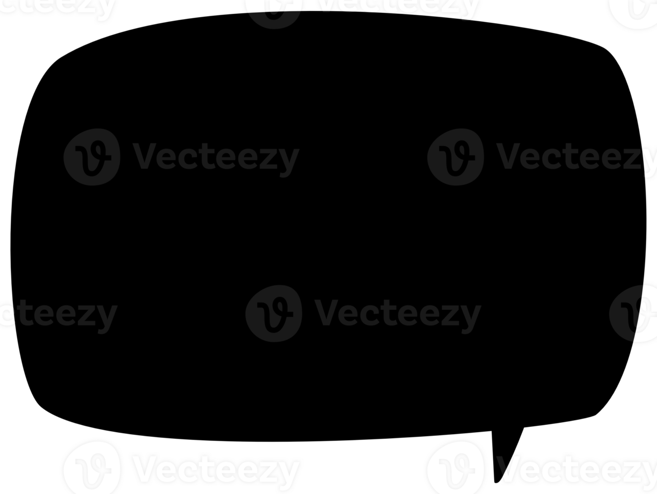 Black color speech bubble balloon icon sticker memo keyword planner text box banner, flat png transparent element design