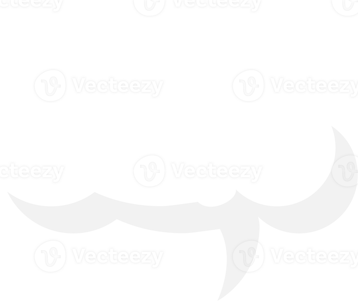 white color speech bubble balloon, icon sticker memo keyword planner text box banner, flat png transparent element design