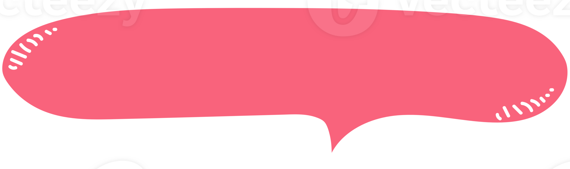 Colorful pastel pink color speech bubble balloon, icon sticker memo keyword planner text box banner, flat png transparent element design