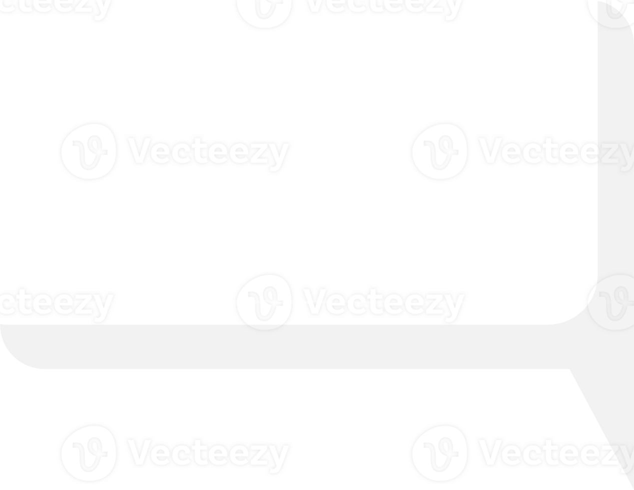 white color speech bubble balloon, icon sticker memo keyword planner text box banner, flat png transparent element design