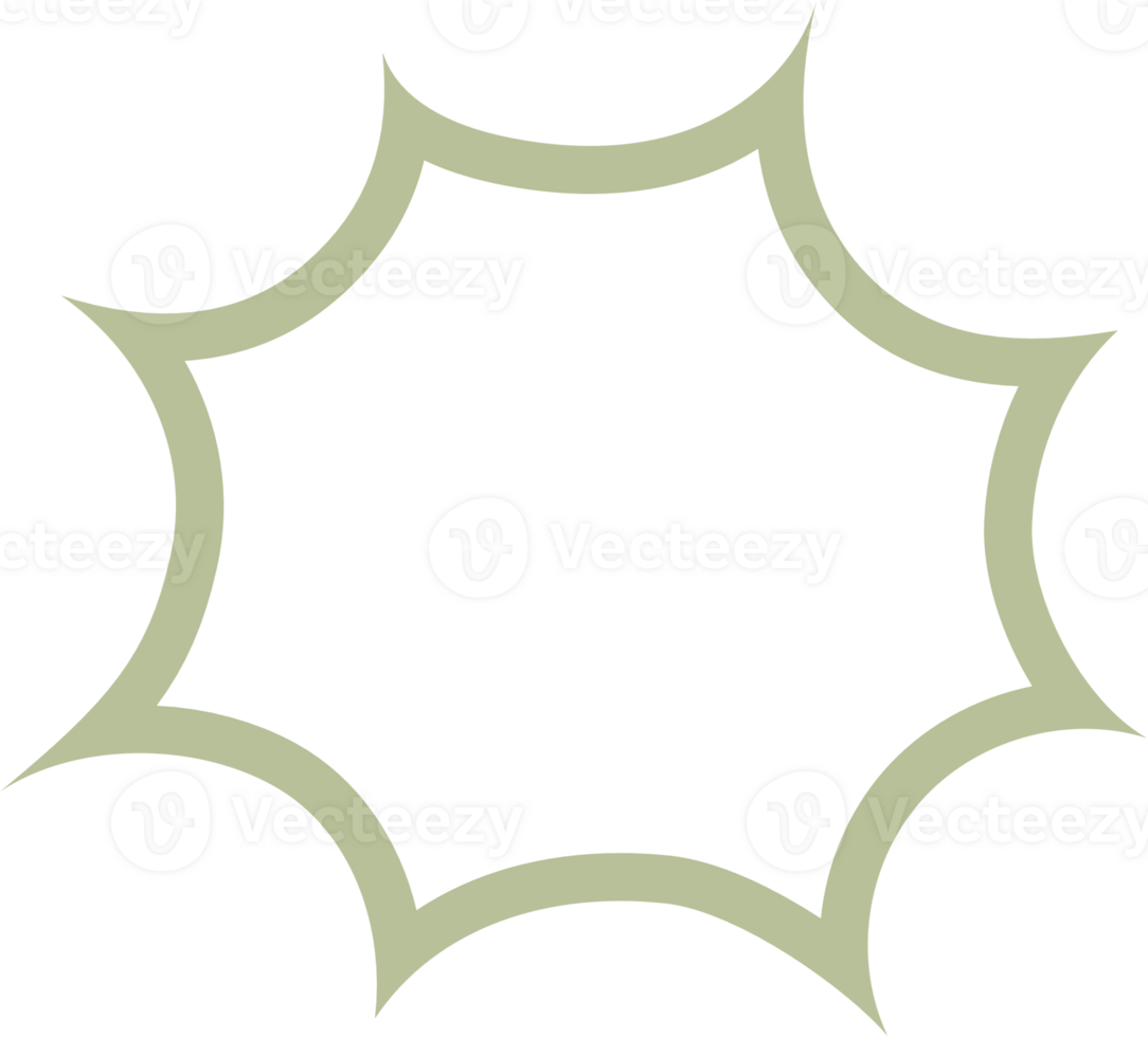Colorful pastel green color speech bubble balloon, icon sticker memo keyword planner text box banner, flat png transparent element design