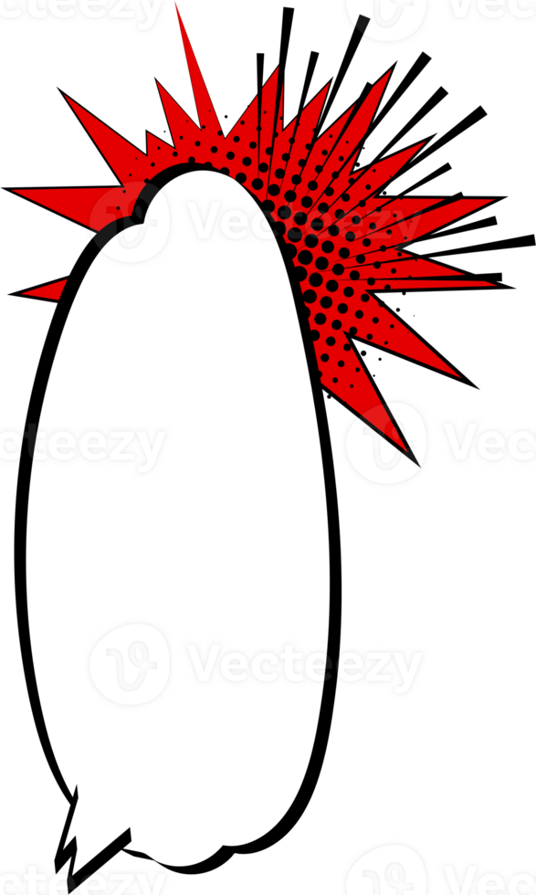 Black and white color Pop art polka dots halftone speech bubble balloon icon sticker memo keyword planner text box banner, flat png transparent element design