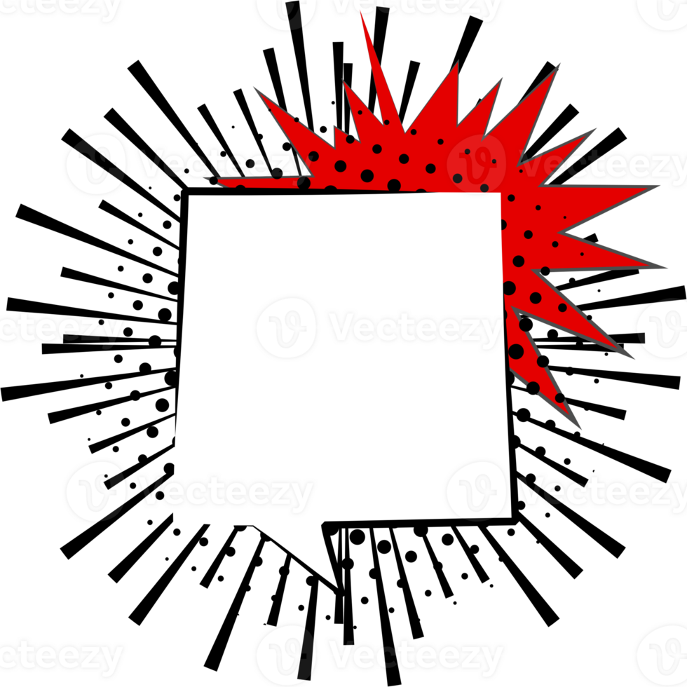 Black and white color Pop art polka dots halftone speech bubble balloon icon sticker memo keyword planner text box banner, flat png transparent element design