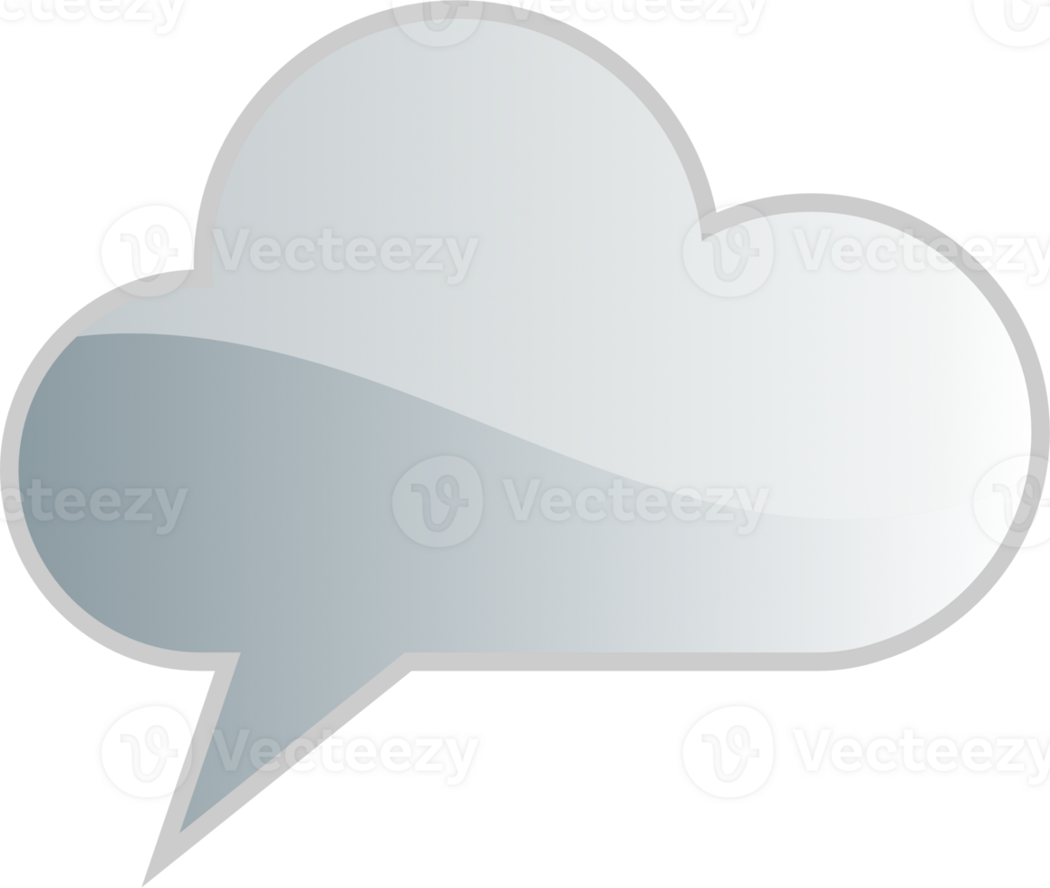speech bubble balloon icon sticker memo keyword planner text box banner, flat png transparent element design