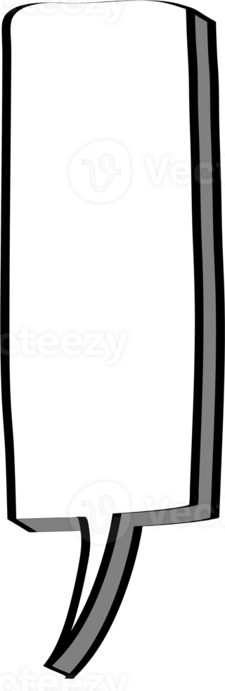 3d speech bubble balloon icon sticker memo keyword planner text box banner, flat png transparent element design
