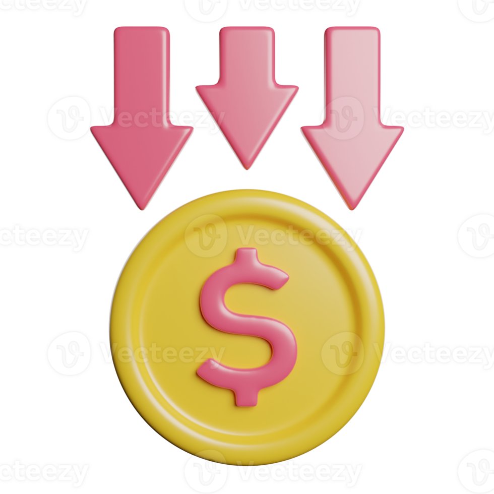 Decrease Analytics Graph png
