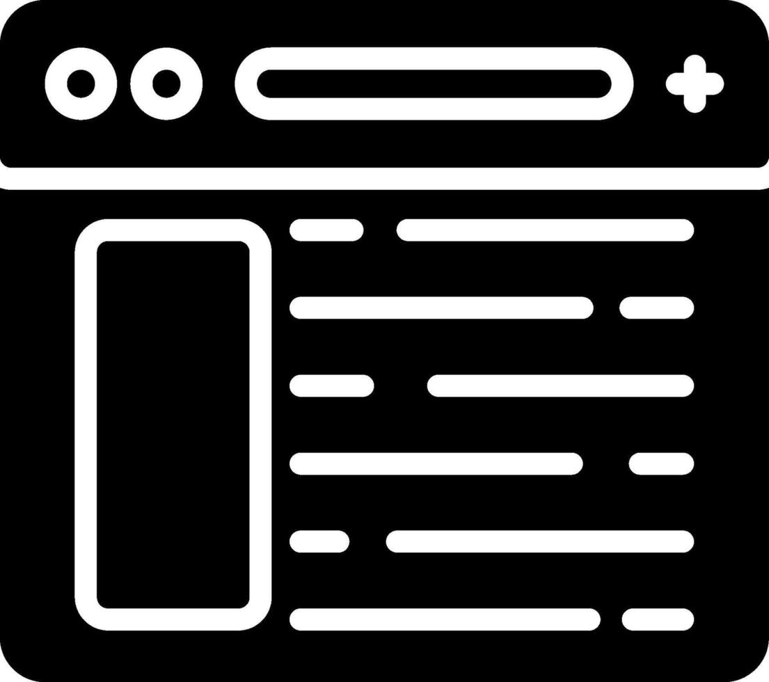 Browser Vector Icon
