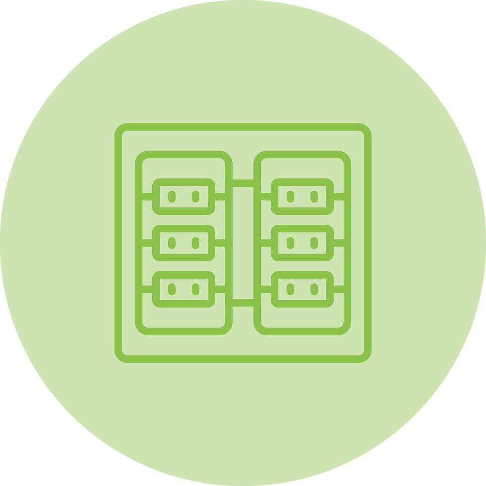 Server Room Vector Icon