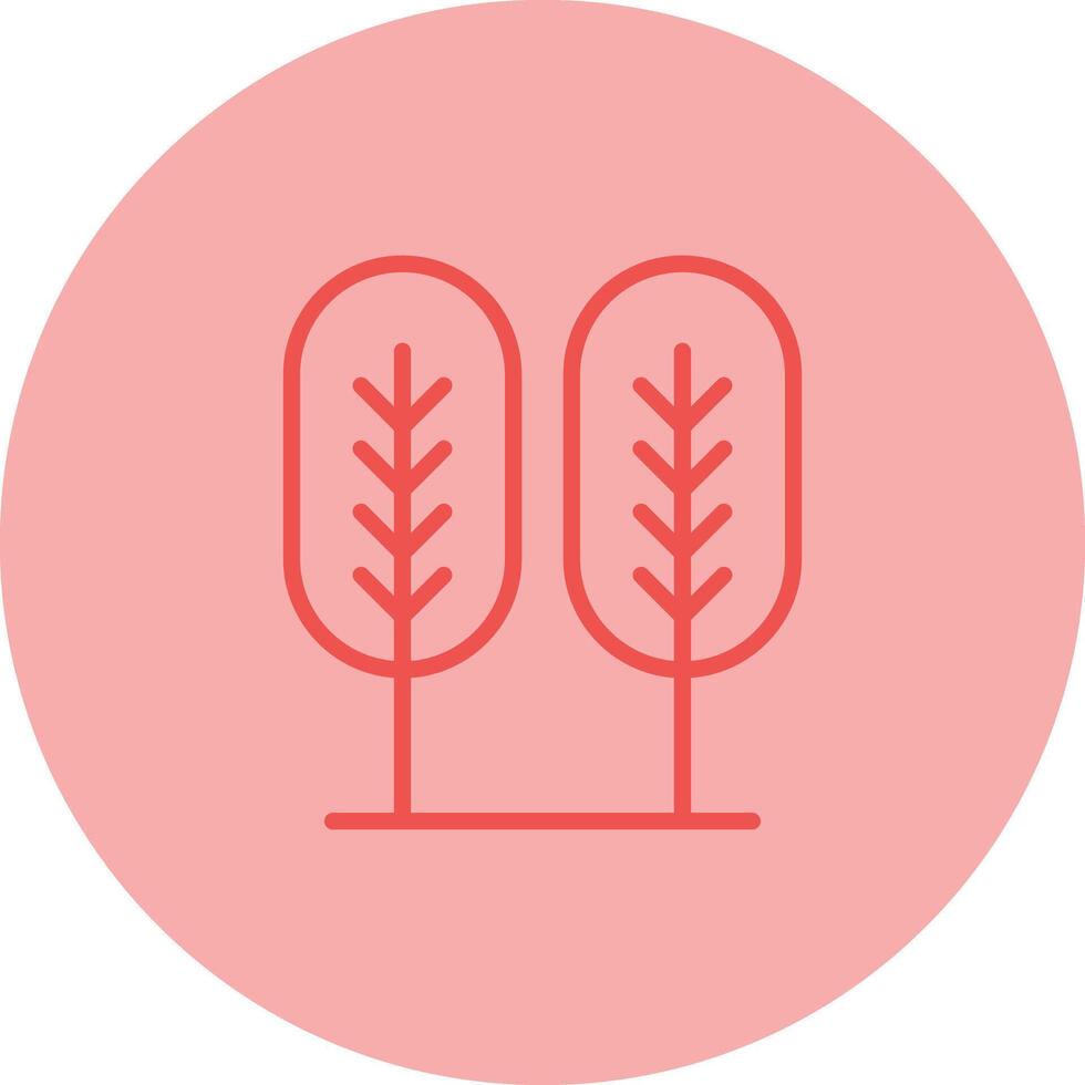 Birch tree Vector Icon