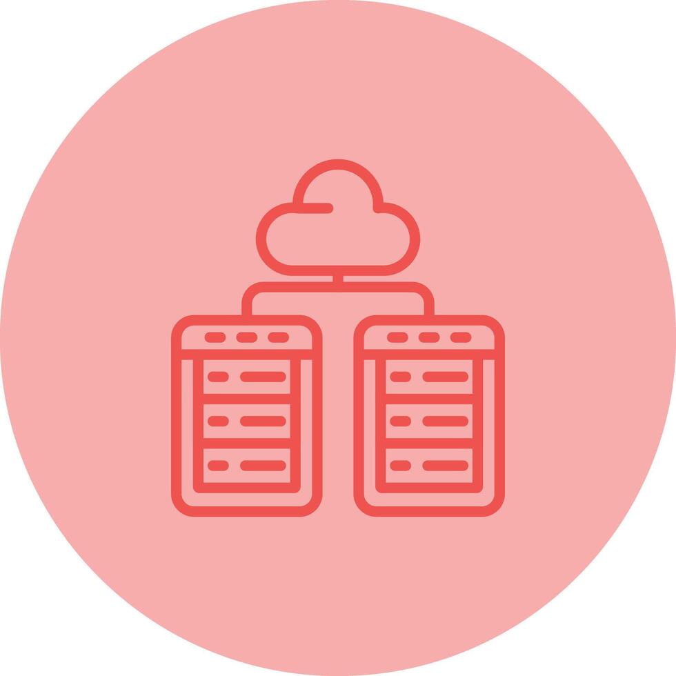 Data Center Vector Icon