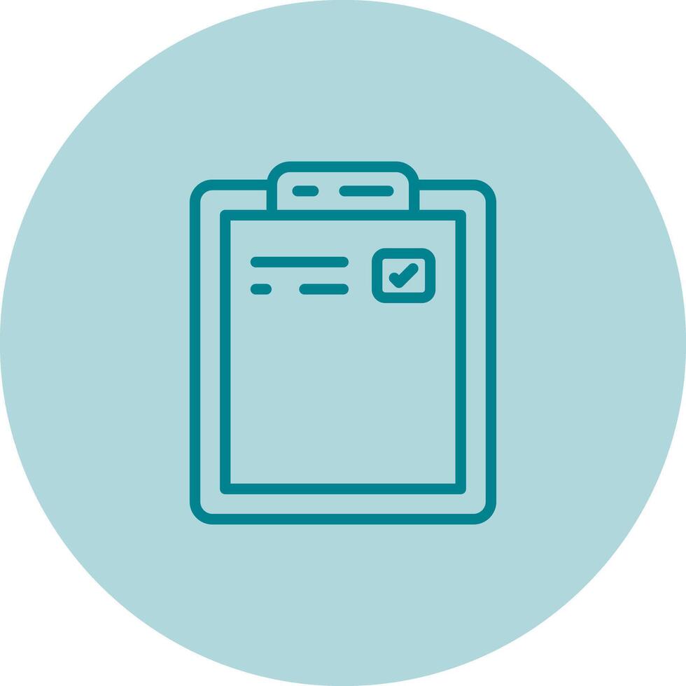 Clipboard Vector Icon