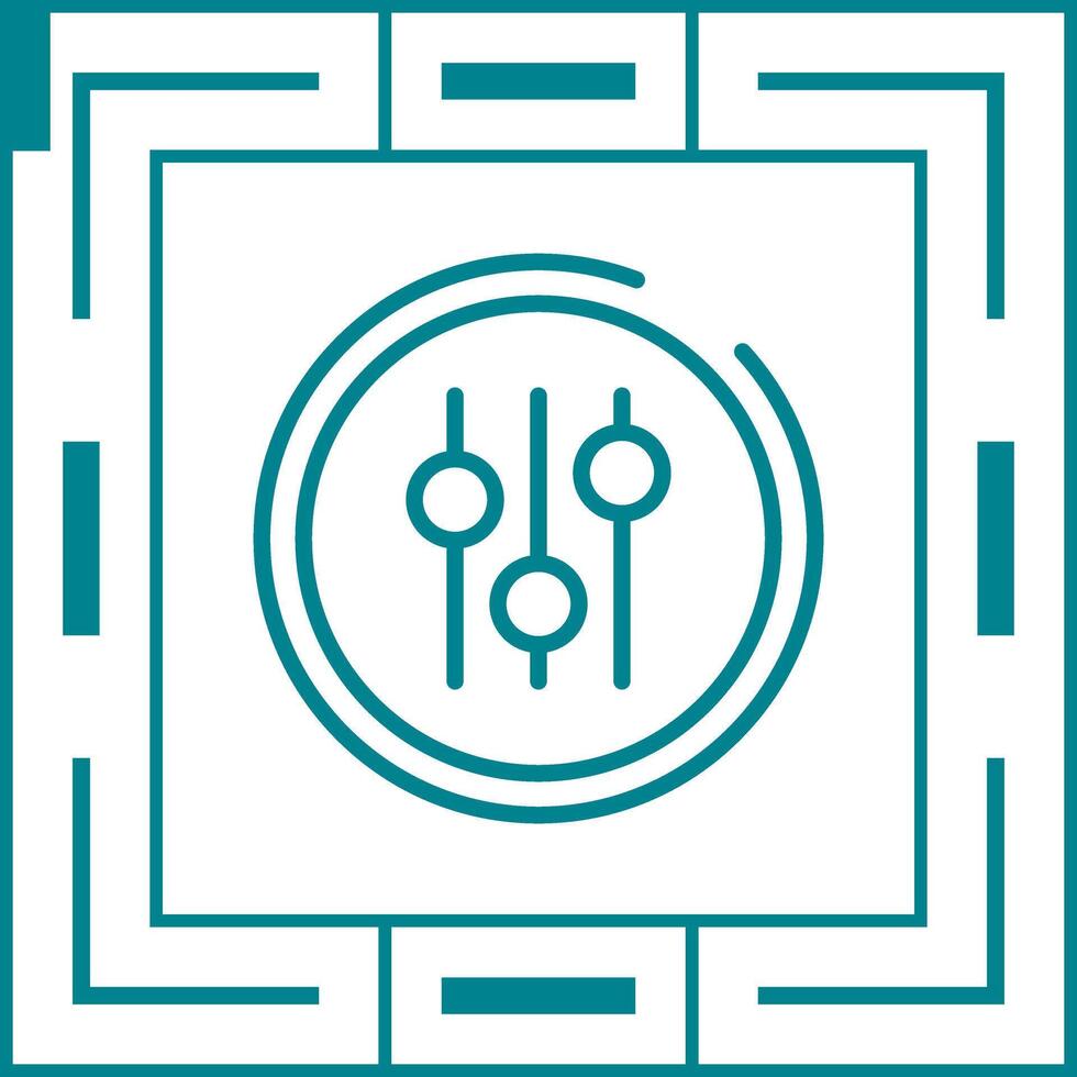 Audio Equalizer Vector Icon