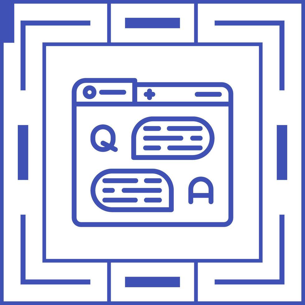 Forum Vector Icon