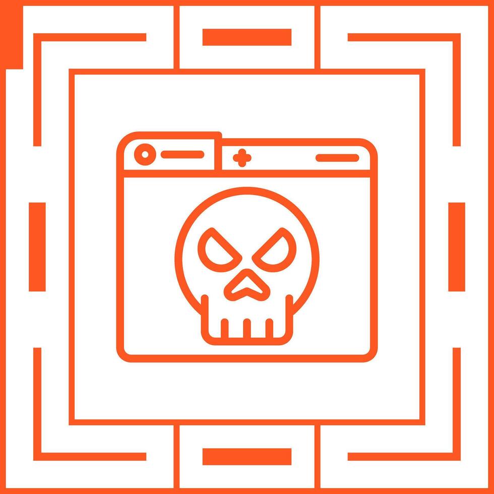 Dark Web Vector Icon