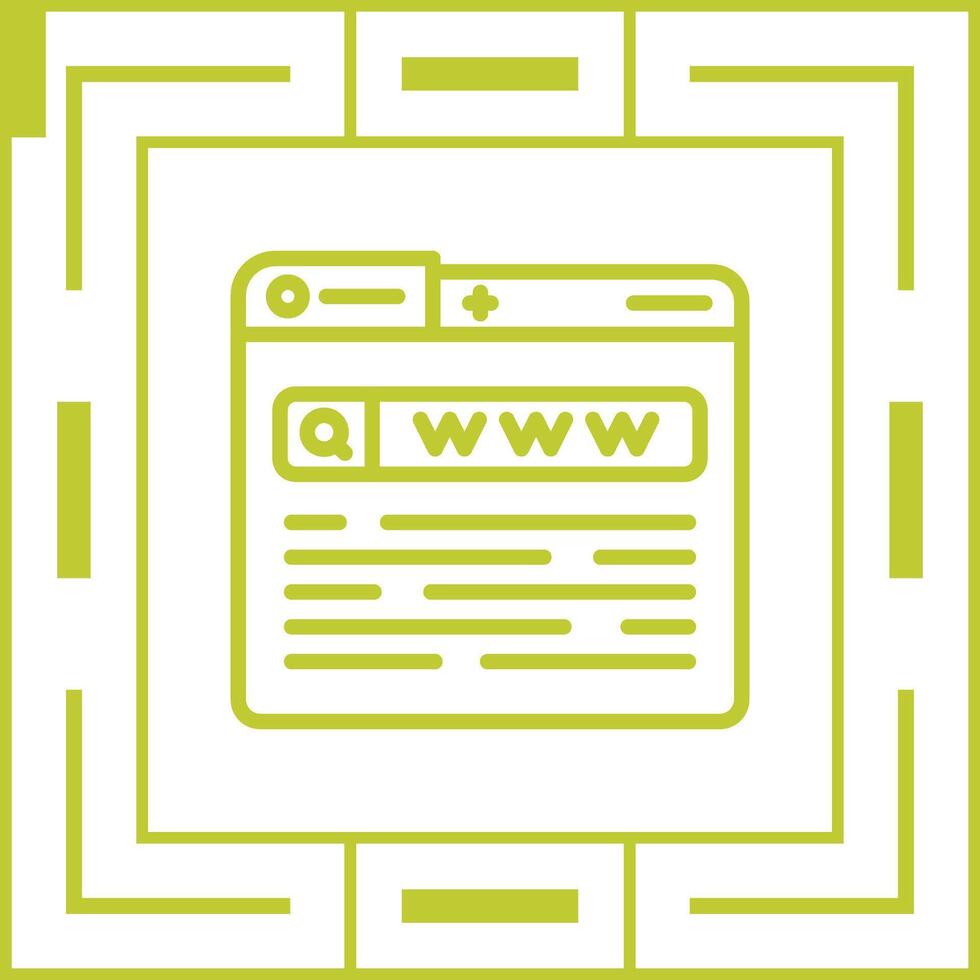 World Wide Web Vector Icon