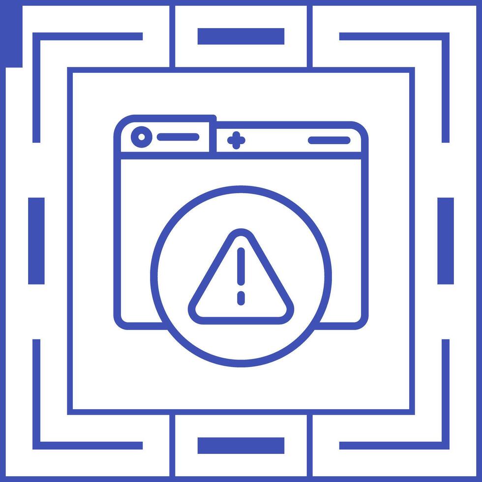 Error Vector Icon