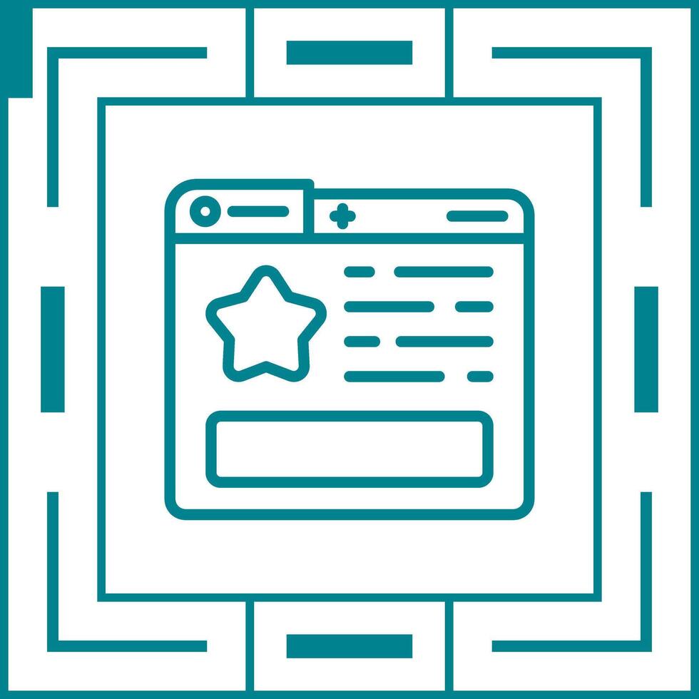 Favourite Page Vector Icon