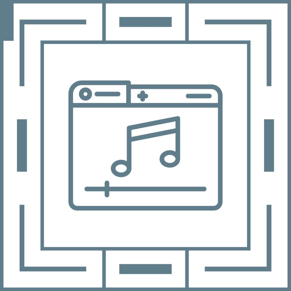 Music Player Vector Icon