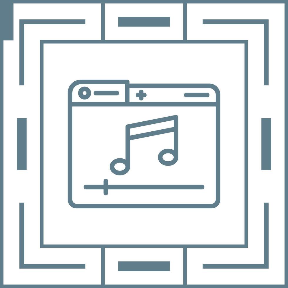 Music Player Vector Icon