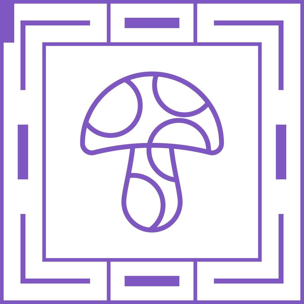 Mushroom Vector Icon