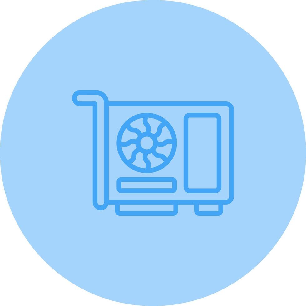 Graphic Card Vector Icon