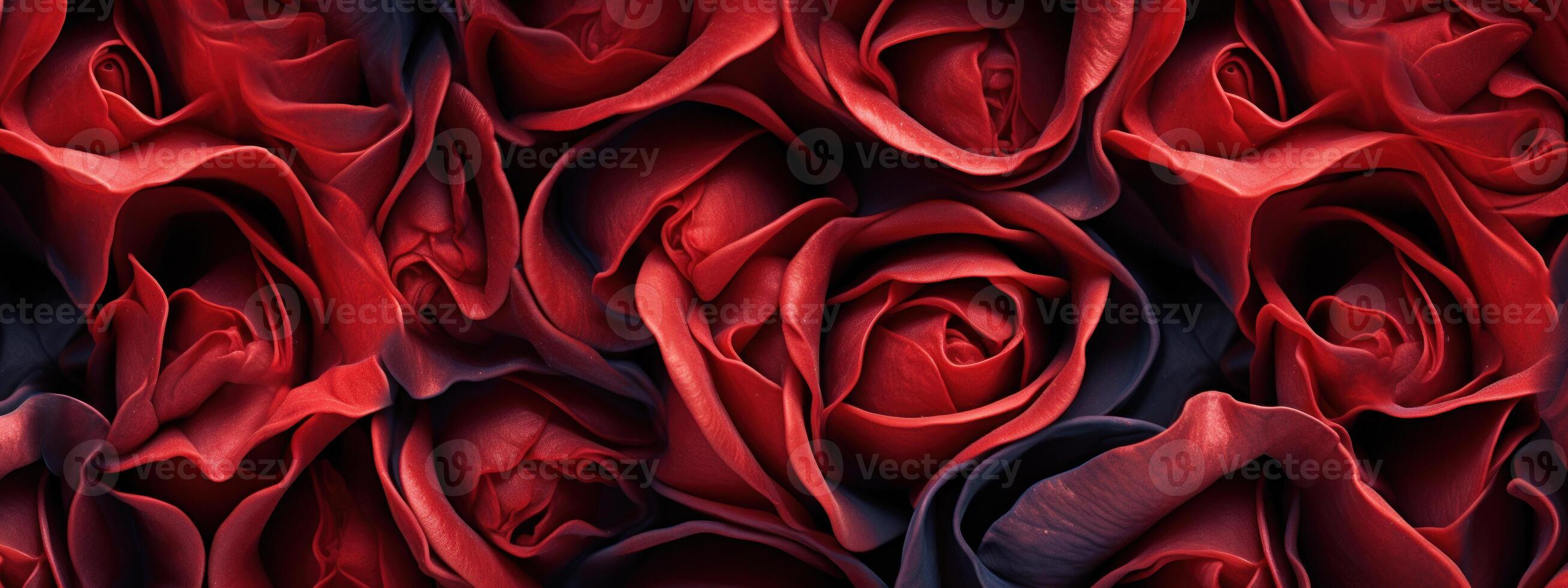 AI generated Fresh floral background showcasing a single rose bud. photo