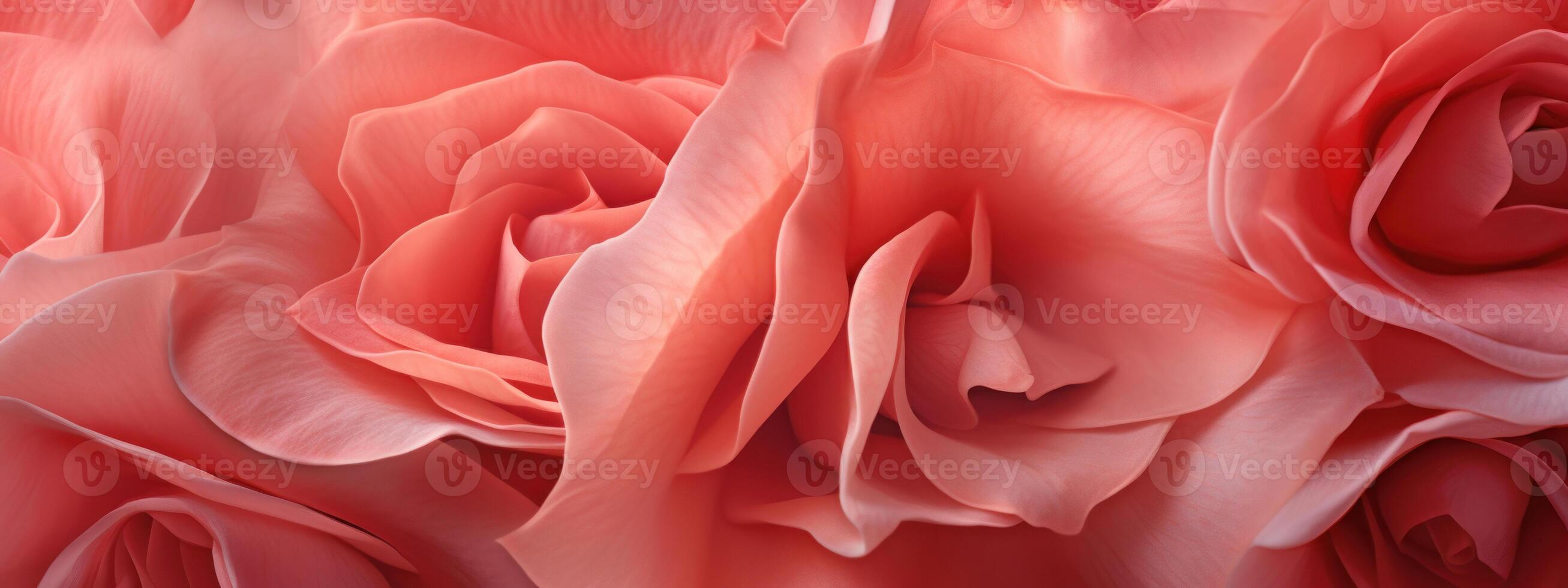 AI generated Fresh floral background showcasing a single rose bud. photo