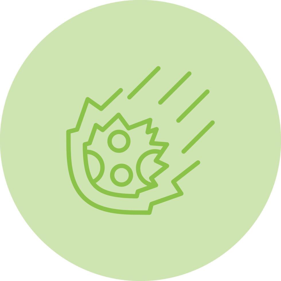 Meteor Vector Icon