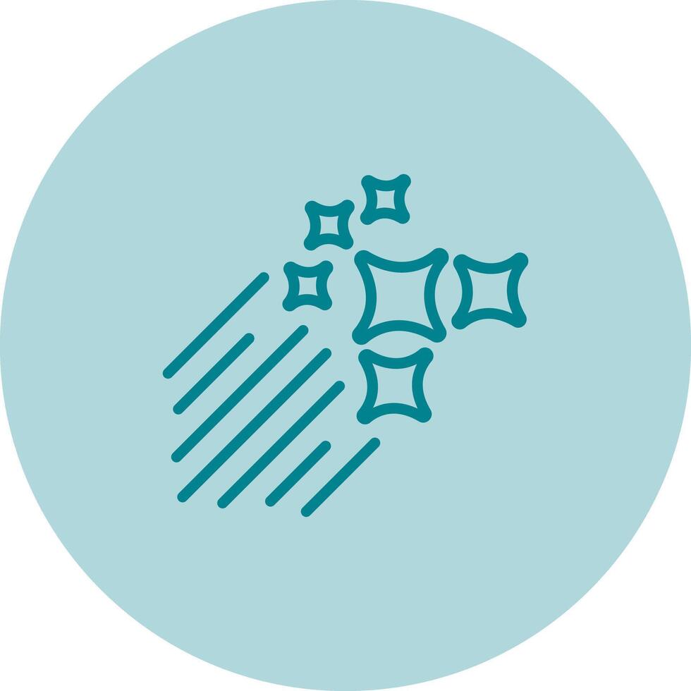 Shooting Stars Vector Icon