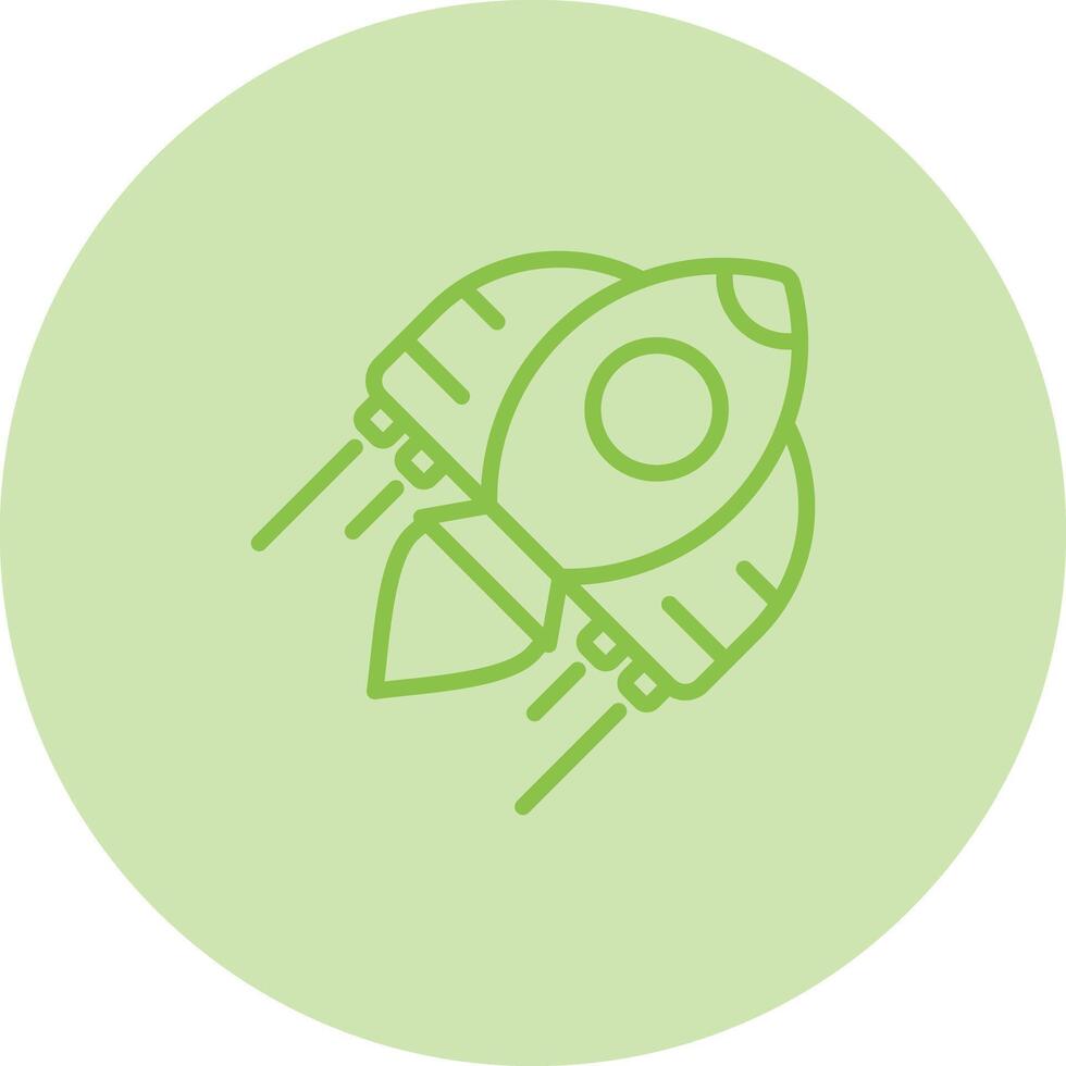 icono de vector de nave espacial