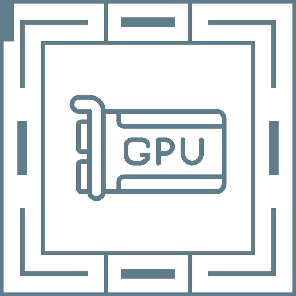 Gpu Vector Icon
