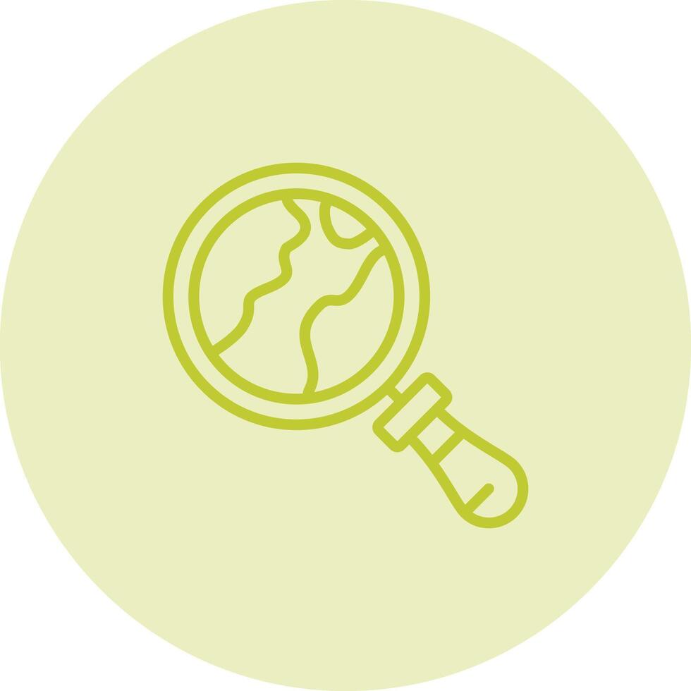 Magnifying Lens Vector Icon