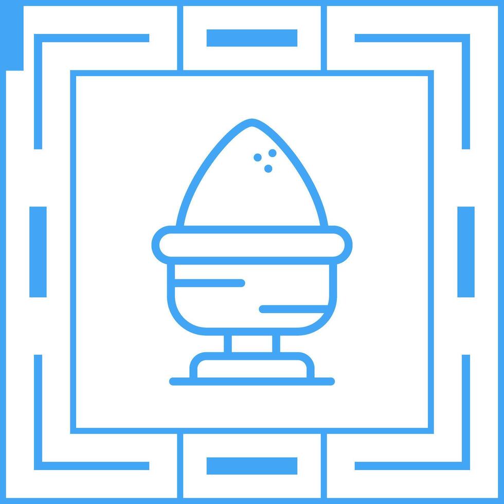 Boiled Egg Vector Icon